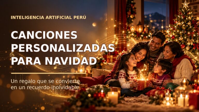 Canciones Personalizadas para Navidad en Perú